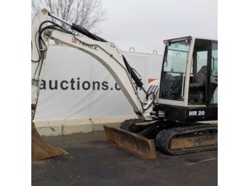  2004 Terex HR20 Rubber Tracks, Blade, Offset, QH, Piped, Aux Piping - 001200309 - Mini excavator