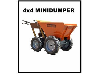 Mini dumper Minidumper Schubkarre Radlader Muldenkipper 4x4: picture 1