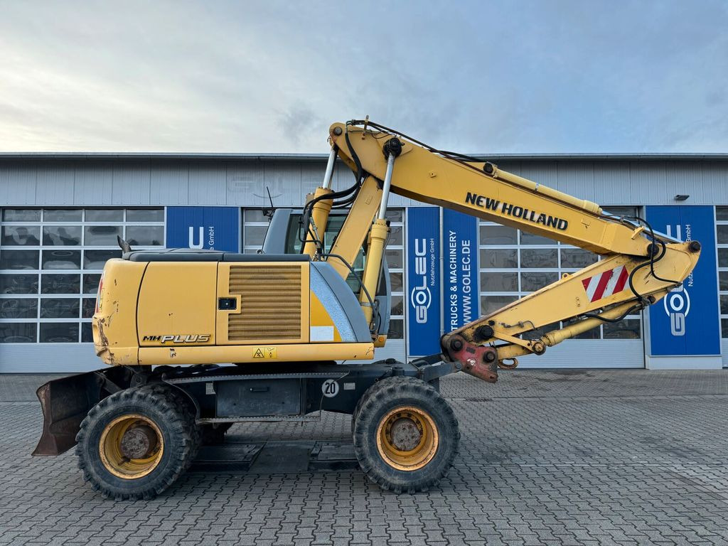Wheel excavator New Holland MH PLUS Mobilbagger 18 Tonnen *Räumschild: picture 7