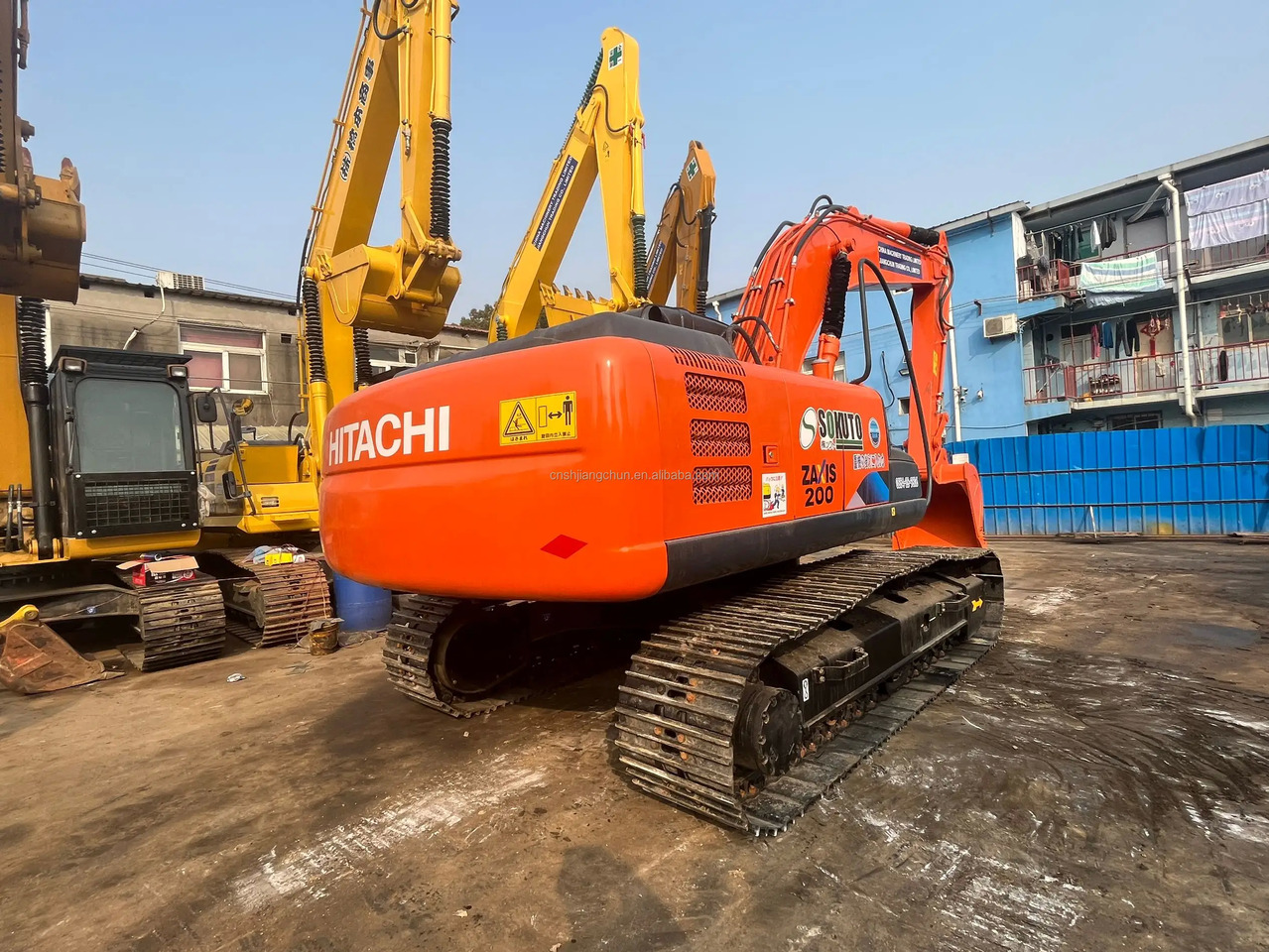 Crawler excavator Original Well-Maintained Hitachi ZX200-3 Used Excavator for Sale,Second hand hitachi zx200-3 zx200-3G excavator: picture 5