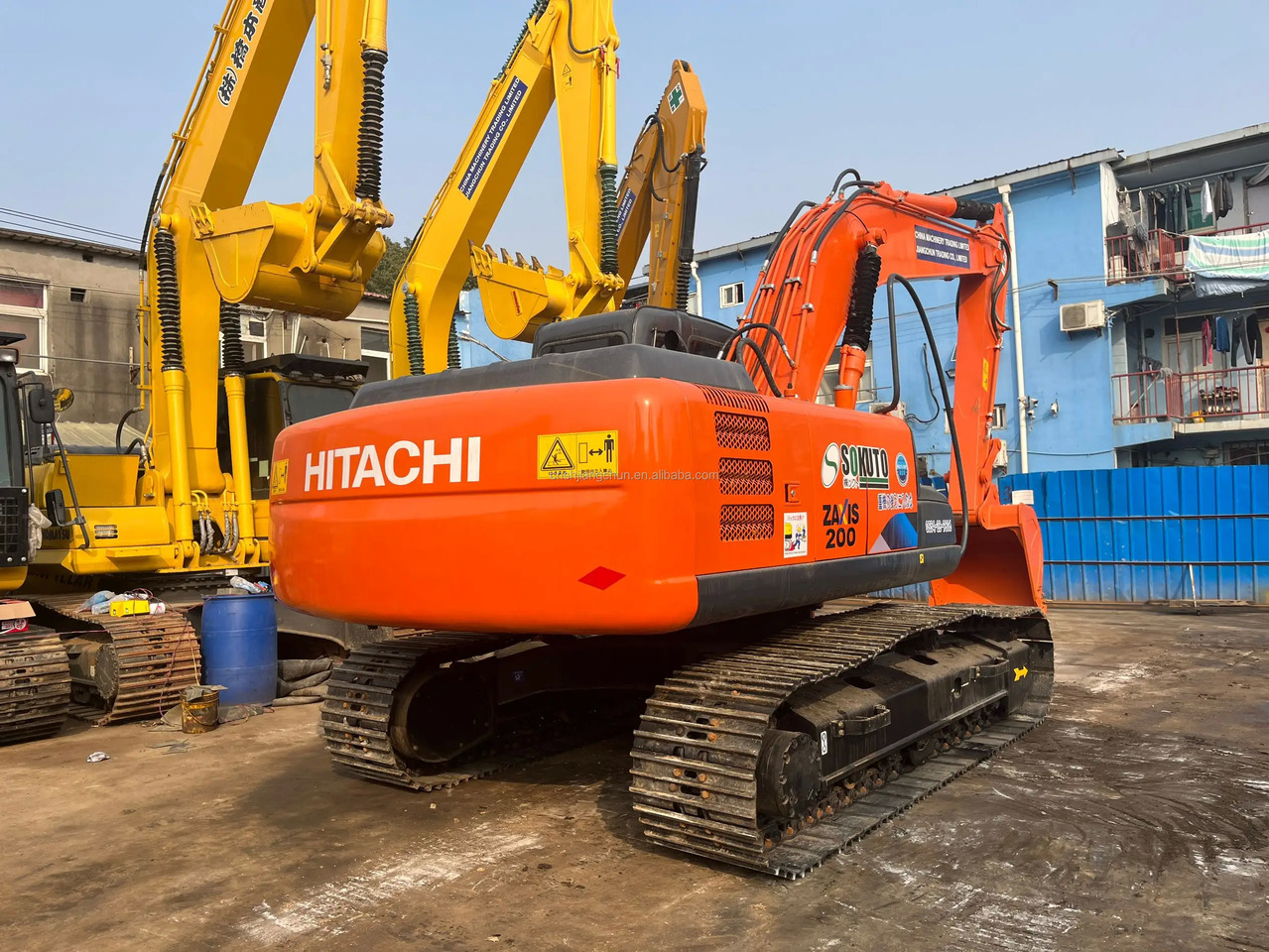 Crawler excavator Original Well-Maintained Hitachi ZX200-3 Used Excavator for Sale,Second hand hitachi zx200-3 zx200-3G excavator: picture 7