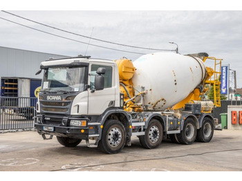 Concrete mixer truck Scania P370+E6+MIXER 9M³: picture 1