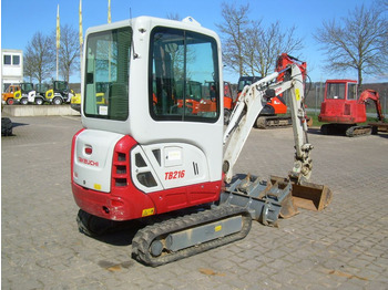 Mini excavator Takeuchi TB 216 V4 Bj 20, 565 BH Powertilt HS01 3 Löffel: picture 3