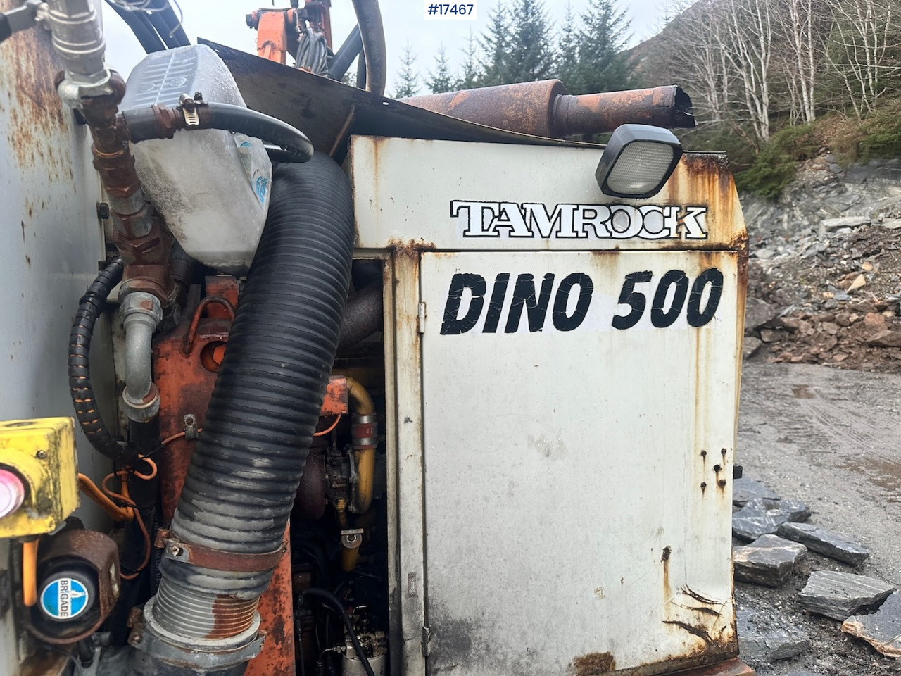 Drilling rig Tamrock Dino 500: picture 42