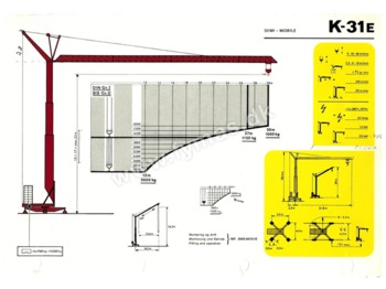 Krøll K31E - Tower crane