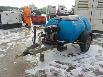 Air compressor Trailer Engineering Single Axle Plastic Water Bowser, Yanmar Pressure Washer: picture 1