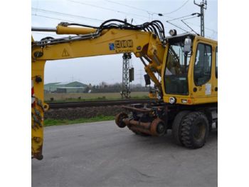  2007 Liebherr A900C-ZW LITRONIC Wheeled Excavator, Rail Road Equipped, CV, Piped, Aux. Piping c/w 3 Piece Boom, Auto Lube - WLHZ0729JZK035487 - Wheel excavator