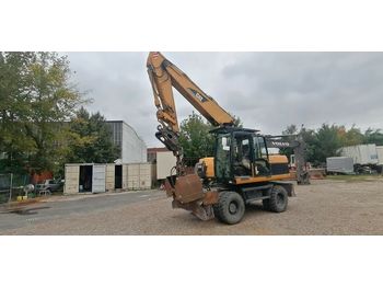 Wheel excavator CAT M318 C Schiebeschild + Stützen