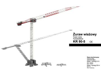 New Tower crane XZ KR 90-5: picture 1
