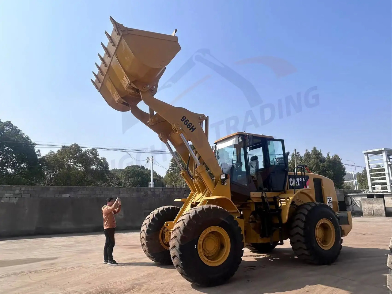 Wheel loader second hand wheel loader caterpillar cat966h used wheel loader in stock for sale: picture 6
