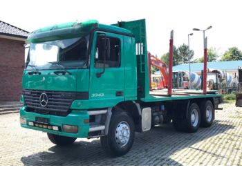 Mercedes-Benz 3343 6X4   Retarder Blatt 3.90m Radstand  - Forestry trailer