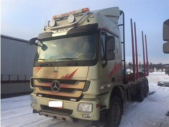 Mercedes-Benz ACTROS 3360 - SOON EXPECTED - 6X4 FULL STEEL HUB  - Forestry trailer