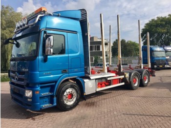 Mercedes-Benz Actros 2660 6x4 Holz Wood - Forestry trailer