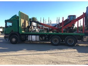 SCANIA P380 - Forestry trailer