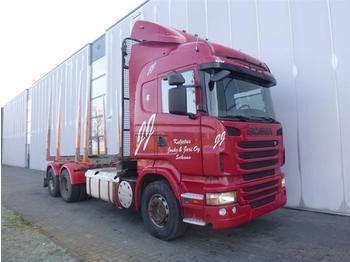 Scania R620 6X4 TIMBER TRUCK EURO 5 FULL STEEL  - Forestry trailer