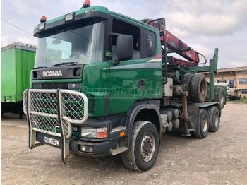Forestry trailer SCANIA SCANIA HUTTNER R 124.400 R 124.400: picture 1
