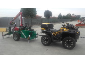 Forestry equipment TECNOMECCANICA Spaccalegna orizzontale con gru