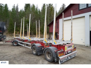 Forestry trailer, Trailer Trailer-Bygg timber trailer: picture 1