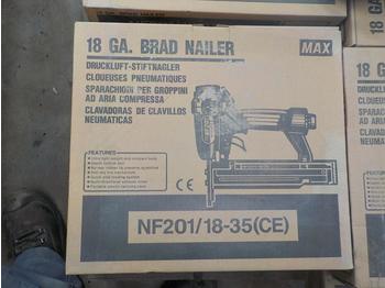 Workshop equipment Unused Max 18GA Air Nailer (5 of): picture 1