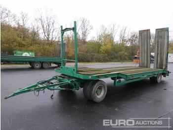 Low loader semi-trailer 1997 Reuters Twin Axle Low Loader Trailer: picture 1
