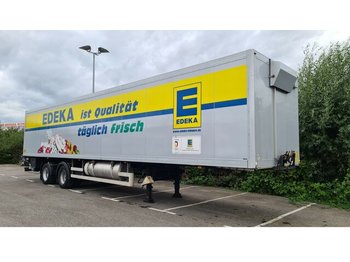 Closed box semi-trailer 2-Achs Iso Koffer Auflieger Wagen-Meyer LBW: picture 1