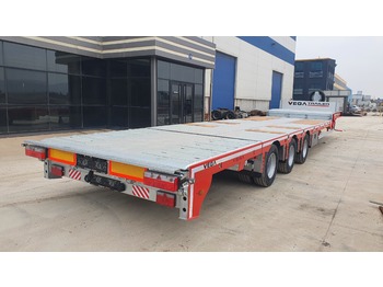 Autotransporter semi-trailer for transportation of heavy machinery 3 AXLE SPECIAL LOWLOADER VEGA TRAILER: picture 2