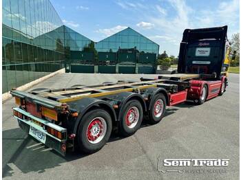 Container transporter/ Swap body semi-trailer Broshuis BROSHUIS 3UCC-39 MULTI SAF AXLES DISC BRAKES LIFT AXLE SUPER CONDITION: picture 1