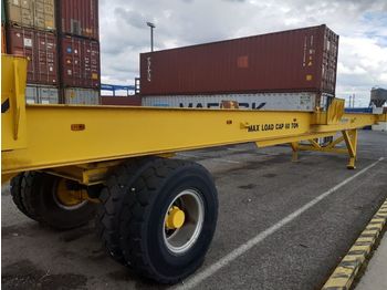 Container transporter/ Swap body semi-trailer Buiscar Flexi FD60-40ft.: picture 1
