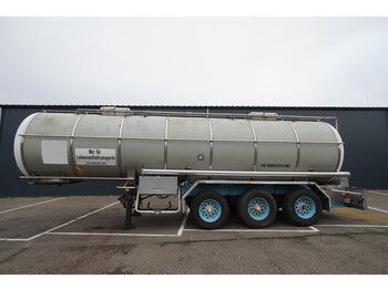 Tank semi-trailer for transportation of food Burg 3 AXLE FOOD TRAILER 26.155 LTR: picture 1