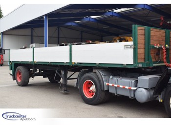 Dropside/ Flatbed semi-trailer Burg B.P.D.O 8-8, Steel springs, BPW, TOP CONDITION, Truckcenter Apeldoorn: picture 1