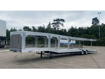 Autotransporter semi-trailer Car transporter 10 ton double floor: picture 1