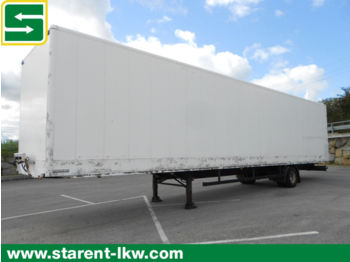 ROHR Kleider Koffertrailer, 1-Achser, SAF-Achsen  - Closed box semi-trailer