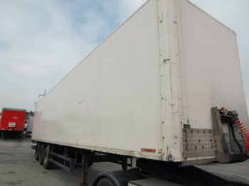 Sommer 3-achs Kofferauflieger Zurrschienen - Closed box semi-trailer