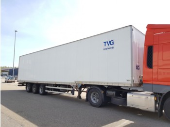 Talson F 1224 Textiel, Kleiderkoff - Closed box semi-trailer