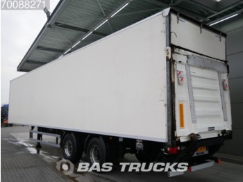 Tracon Ladebordwand Blumenbreit Hartholz-Bodem Lenkachse TO 2 - Closed box semi-trailer