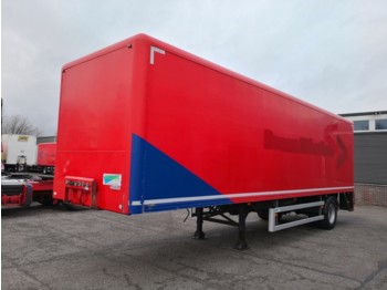 Tracon TO S 1210 1as CIty BPW - Laadklep Dautel - Hardhouten vloer - zijdeur - 04-2019 - Closed box semi-trailer