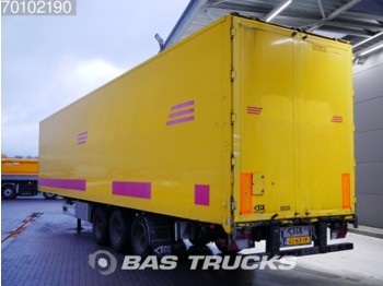Van Eck PT-3LNI Luftfracht Aircargo Rollenbett BPW Liftachse - Closed box semi-trailer