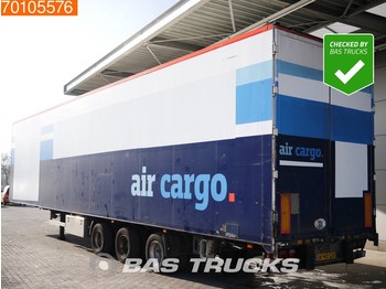 Van Eck PT-3LNN Liftachse Doppelstock Mega Aircargo-Luftfracht-Rollenbett - Closed box semi-trailer