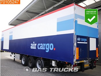 Van Eck PT-3LNl Liftachse Aircargo-Luftfracht-Rollenbett - Closed box semi-trailer