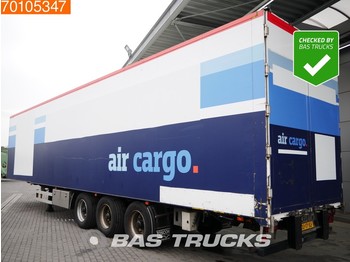 Van Eck PT-3LNl Liftachse Aircargo-Luftfracht-Rollenbett - Closed box semi-trailer