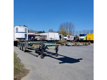 Container transporter/ Swap body semi-trailer Coder 40inch container chassis: picture 1