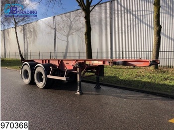 ASCA Container 10 UNITS,     20 FT container chassis, Steel suspension - Container transporter/ Swap body semi-trailer