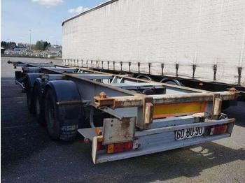 Asca 1 SEMI 3 ESSIEUX PORTE CONTAINERS - Container transporter/ Swap body semi-trailer
