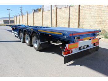 EMIRSAN 45 Feet Skeletal Container Trailer - Container transporter/ Swap body semi-trailer
