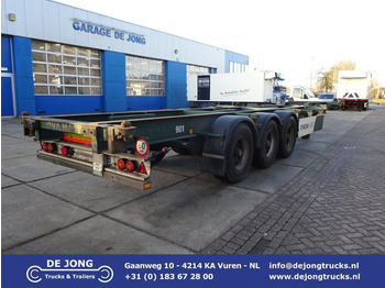 Flandria 40 FT Container Chassis / BPW + Disc / Lift Axle - Container transporter/ Swap body semi-trailer
