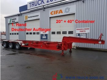  GoFa 3 Achs Container Chassis 20"+40" BPW Achsen - Container transporter/ Swap body semi-trailer