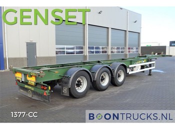 HFR SB24 + GENSET 2011 | 40ft HC * 4460 Kg Netto - Container transporter/ Swap body semi-trailer