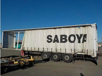  2003 Guillen Tri Axle Curtainsider Trailer / Semi-remolque Lona Corredera (Spanish Registration Documents Available - DocumentaciÃ³n EspaÃ±ola Disponible) - Curtainsider semi-trailer