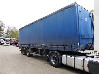 ASCA 33J2  8 roues - Curtainsider semi-trailer