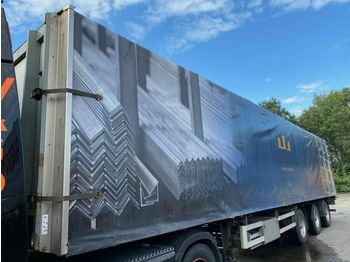 Bulthuis TSAA 44 - 3 AS MET 2 STUURASSEN + HIAB  - Curtainsider semi-trailer